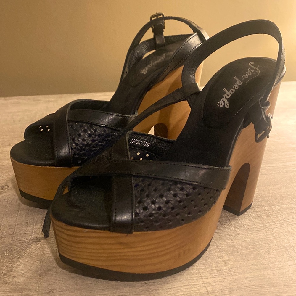 Free People Wedge Heels - got tons of compliments!